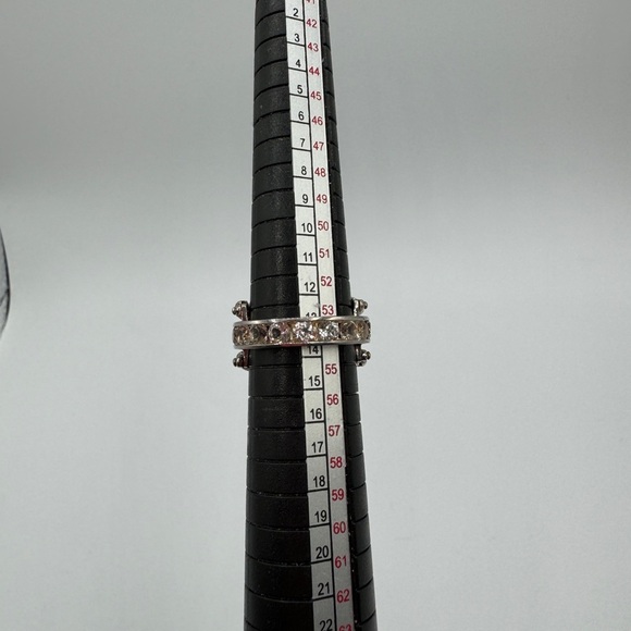 PETER THOMAS ROTH White Topaz,Black Spinel
Reversible Ring in Sterling Silver - Picture 9 of 11